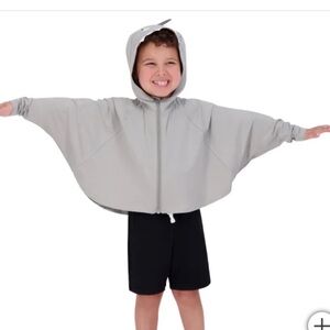 Hazel + Harper Kids' UV Sun Shield 2T - 4T Gray Shark NWT 🩶 🦈